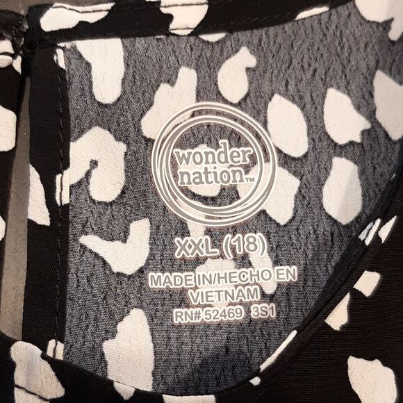 Wonder nation black and white dress - Picture 5 of 9